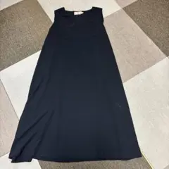 AZUL BY MOUSSY 黒 ノースリーブ ワンピース S