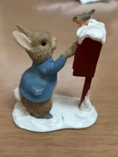 手紙を出すピーターラビット