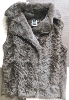 マークバイマークジェイコブス MARC ラビット ファー ジャケット XS S
