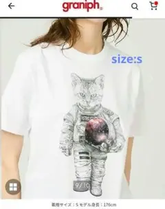 graniph　アストロキャット Tシャツ Sサイズ