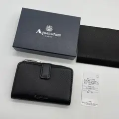 ☆新品 未使用☆アクアスキュータム☆キーケース☆本革☆コインケース☆小銭入れ