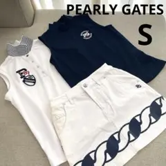 PEARLY GATES 春夏　トップス2点　スカート　セット　パーリーゲイツ