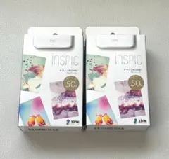 Canon iNSPiC インスピック専用 ZINKフォトペーパー 50枚×2箱