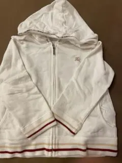 BURBERRY フード付きトレーナー ホワイト