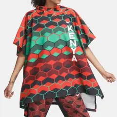 最終価格 ランニングジャケット ポンチョ ナイキ チーム KENYA マラソナー