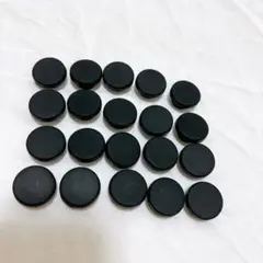 ⭐️シリコーンゴム穴プラグ 17 mm直径 16 mm穴用 黒 20個