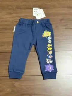 【新品】モンポケ　ポケモン　長ズボン　パンツ　80cm