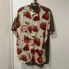 【即購入可】MILKBOY ホイップベリー シャツ 半袖 クリーム 苺