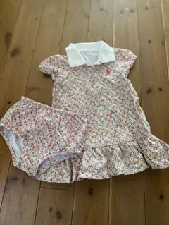 Ralph Lauren 花柄シャツパンツセット 80㎝