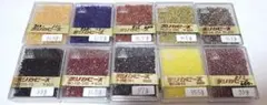 空121　デリカビーズ　20g角ケース　開封済み　10セット　お買い得品！