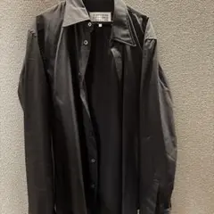 マルジェラ　黒シャツ　新品