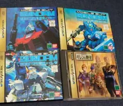 セガサターン　機動戦士ガンダム外伝　Ⅰ　Ⅱ　Ⅲ　ギレンの野望　セット