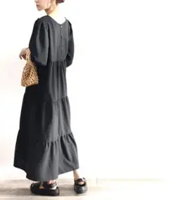 【極美品】classicalelf クラシカルエルフ　ロングワンピ 前後2way