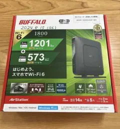 BUFFALO WSR-1800AX4P Wi-Fi 6ルーター　【ジャンク品】