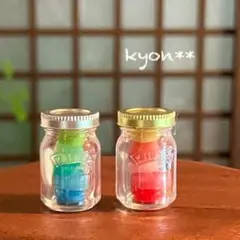 ミニチュアスイーツ　レインボーキャンディーボトルセット(小)