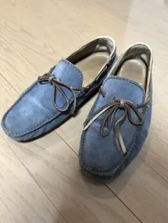 F1752【中古品】Berluti デッキシューズ　スエード素材　サイズ25cm 2025年最新】Berluti モカシン・デッキシューズの人気アイテム