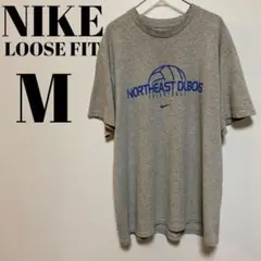ナイキ　NIKE LOOSE FIT 半袖　Tシャツ カットソー　M グレー