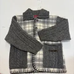 KENZO チェック柄ジャケット 120