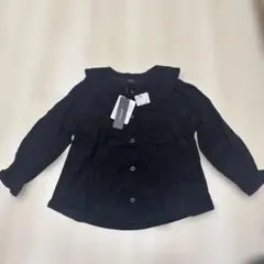 manina 黒 長袖シャツ サイズ110新品未使用