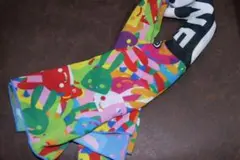 CUNE キューン うさぎ マルチカラー スカーフ / ユニセックス