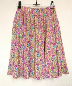 【LittleNewYork】小花柄フレアスカート
