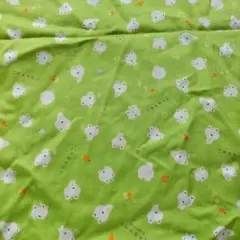 サンエックス 次の日ケロリ/かえる ツイル生地/布2007年製110×100cm