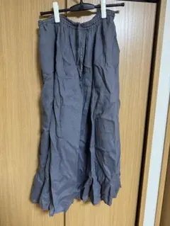 無印良品　麻スカート Mサイズ　リネン100%
