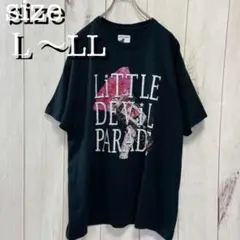 リトルデビルパレード【L〜LL】Tシャツ LiSA プリント ライブT コットン