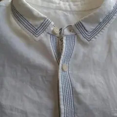 快晴堂謹製　長袖シャツ　100%comfort