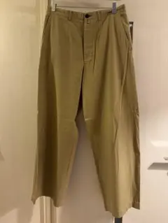 ドリスヴァンノッテン バーニーズ riri ベルテッドツータックワイドチノ 36 ドリスヴァンノッテン バーニーズ riri ベルテッドツータック