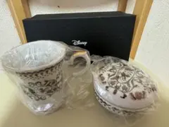新品未使用　ディズニーマグカップ＆ボンボニエールのセット