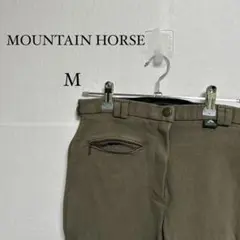 【MOUNTAIN HORSE】乗馬 キュロット ジェンダーフリー カーキ M