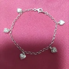 ete ハート ブレスレット シルバー925