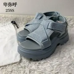 極美品✨　卑弥呼　【25SS】ラインストーンベルト　スポーツサンダル　軽量ソール