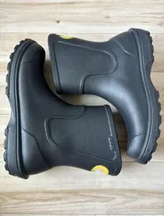 クロックスcrocs 長靴レインシューズ ブーツサイズ W 9　27cmブラック