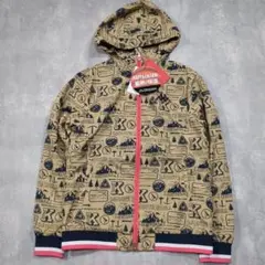 【未使用・タグ付き】カッパゴルフ 裏メッシュ ジップパーカー ジャケット 総柄