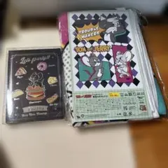 トムとジェリー タオルケット 115×85cm&ミラーセット