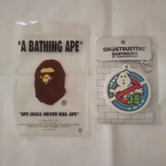 BAPE　ゴーストバスターズ コラボ 　キーホルダー　キーリング