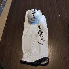 ゴルフ　グローブ　ボール