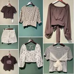 小さなサイズ　未使用　タグ付き含む　SS　かわいい　トップス　７点　まとめ売り