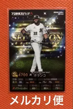 カルビー　プロ野球スピリッツポテトチップス　PS-23 ポランコ選手