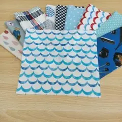 ★A169★ カットクロス/プリント生地/国産/25cm×25cm/10点