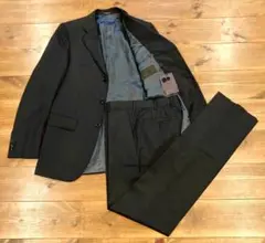 逸品 PRADA プラダ セットアップ 普遍的なスーツ 濃紺 メンズ 44