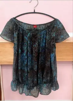 DOUBLE STANDARD CLOTHING エレガントなフリルトップス