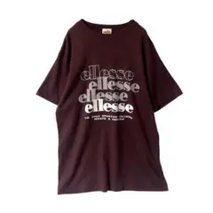90s ellesse Tシャツ プリント