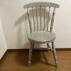 ホワイト　チェア　ヴィンテージ　アンティーク　 ヨーロッパ