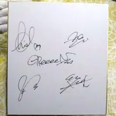 【レア】GReeeeN　直筆サイン色紙③ m73078119484_1.jpg?1698037258