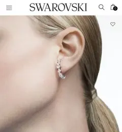 【最終価格】swarovski スワロフスキー ピアス