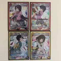 ユニオンアリーナ　物語シリーズ　SR4枚