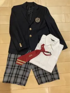 コムサ 140㎝ フォーマルスーツ 上下 ネクタイ 男の子